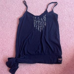 HOLLISTER Navy Blue Size S